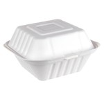 iEco Hinged Bagasse Container